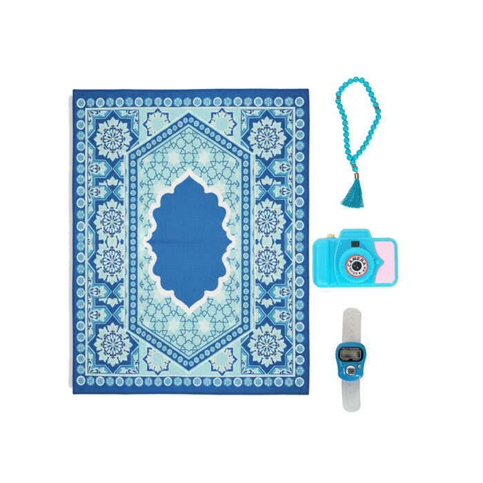 4 in 1 Kids Prayer Rug Set
