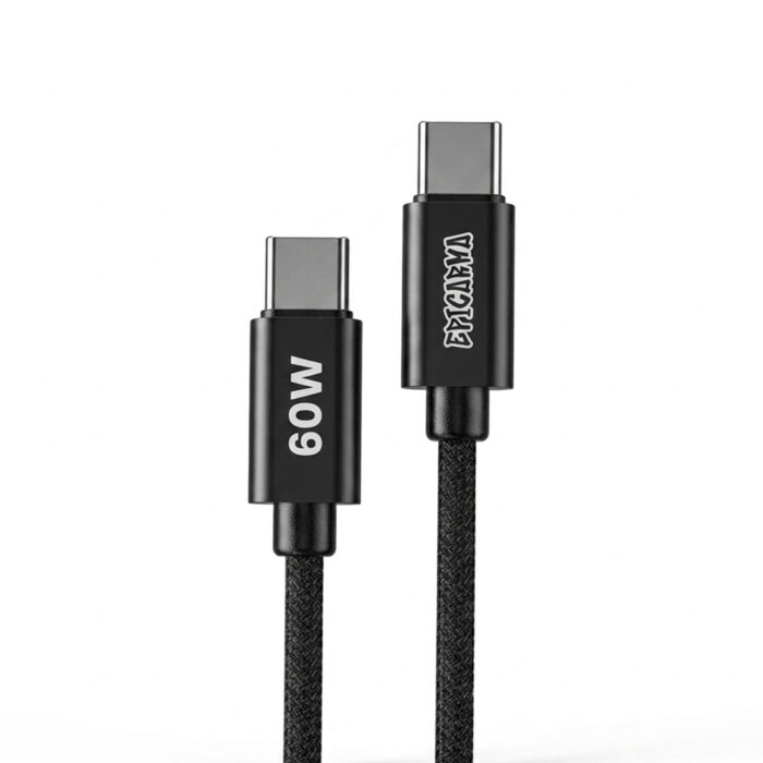USB-C to USB-C 60W Braided Cable 1 meter
