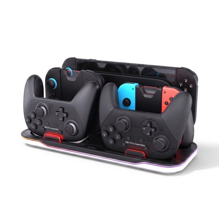 EpicArma All-in-One Charging Dock Compatible with Nintendo Switch & Switch 2