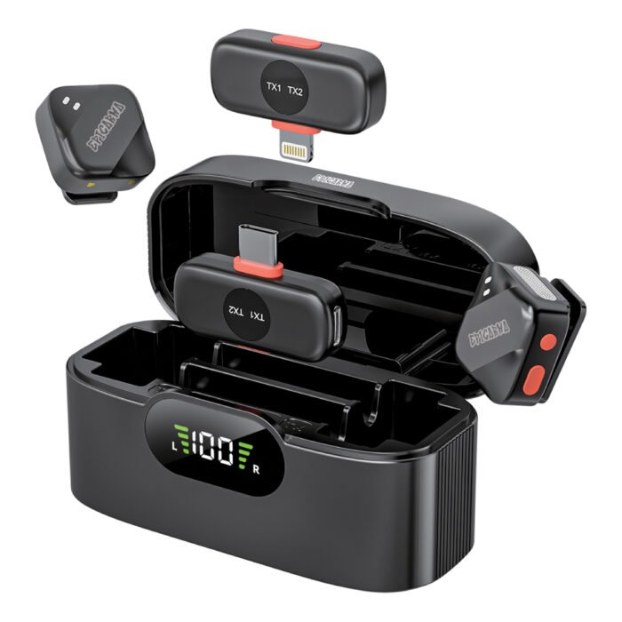 AirMic Mobile Wireless Microphones Compatible with Mobile Phones