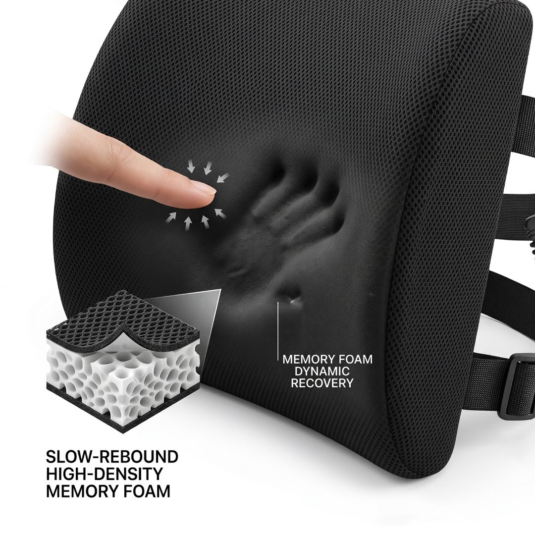 Ergonomic Lumbar Support Cushion