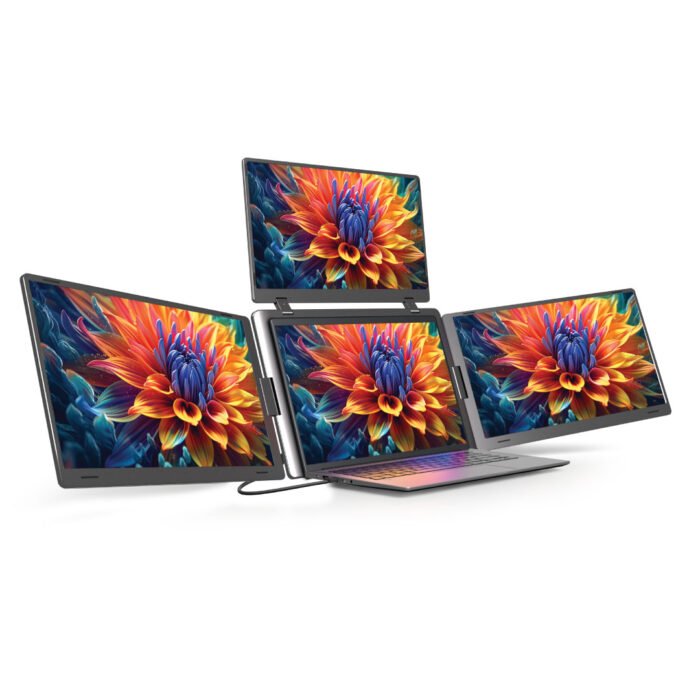 Portable Quad-Screen Monitor S888 15.6 Inch